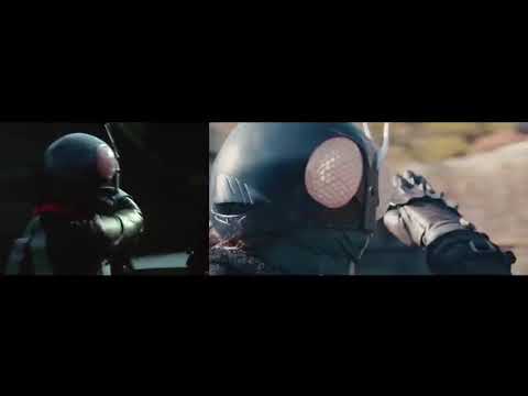 Kamen Rider vs Shocker and Man Spider Comparison (1971 vs 2023)