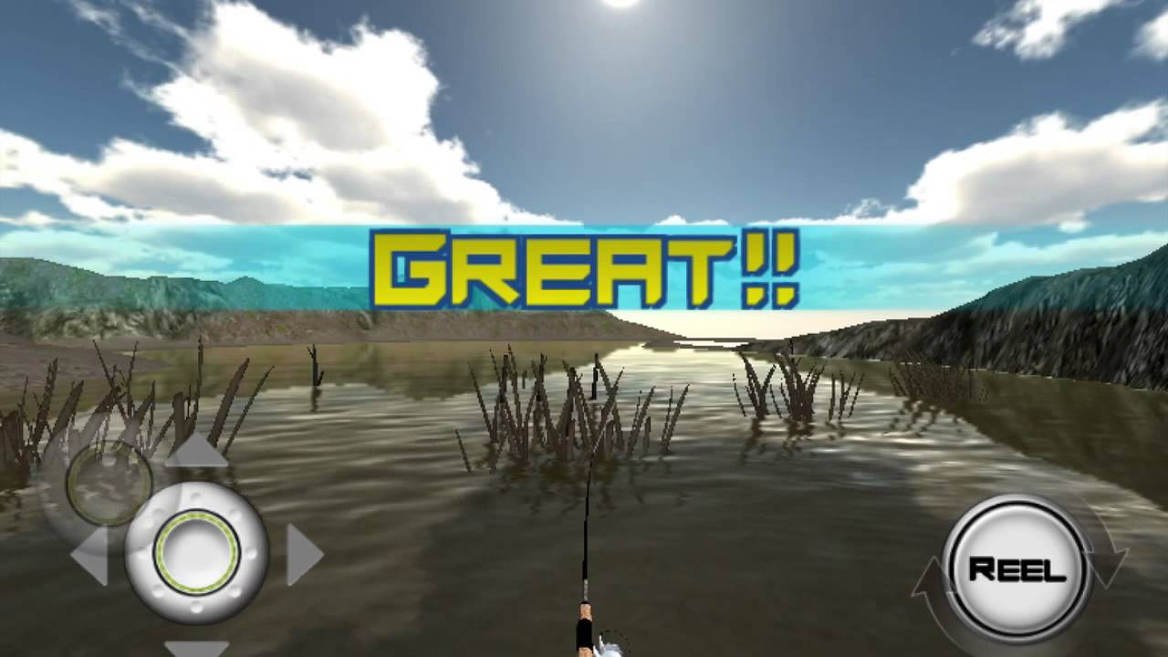 Virtual Bass Fishing 3d For Ios Android 本格バス釣りゲーム 無料アプリ Youtube
