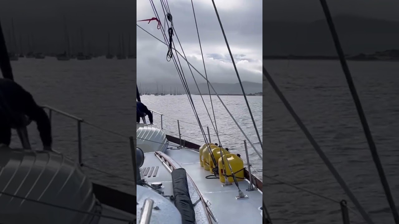 Real time update from Morro Bay! We ran aground