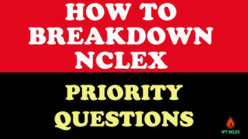 How to Break Down NCLEX Nursing Priority Prioritization Questions