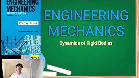 (SOLUTION): ENGINEERING MECHANICS: DYNAMICS OF RIGID BODIES - (part1)