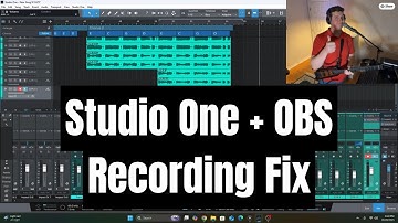 Studio One + OBS Recording Fix