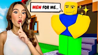 KAT PLAYS ROBLOX NEED MORE MEWING…