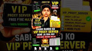 free fire proxy server bilkul free 100%garanti..#prabhatproflux #gaming#server#freefire