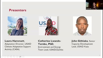 Locally Led Adaptation: Learnings and Best Practices at USAID Webinar