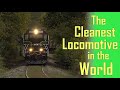 4k the cleanest locomotive in the world chasing klw se32c 3200 on the yadkin valley railroad