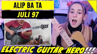 🇮🇩 ALIP BA TA - Juli 97 - MUSICIAN Reacts + Analysis - ELECTRIC GUITAR HERO!