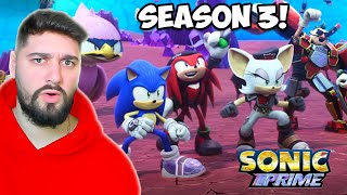 Sonic Prime Season 3 NEW TRAILER REACTION!