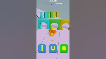 Blob shifter 3d fun race gameplay level 294