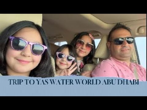 Visit To Yas Water World Abu Dhabi | Alishba Maha Fatima Vlog
