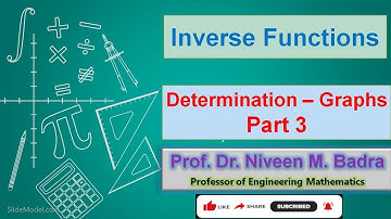 Inverse Functions Determination - Graphs -  Part 3
