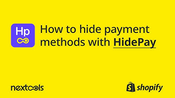 Hide Sort or Rename Payment Methods on your Shopify Store with HidePay