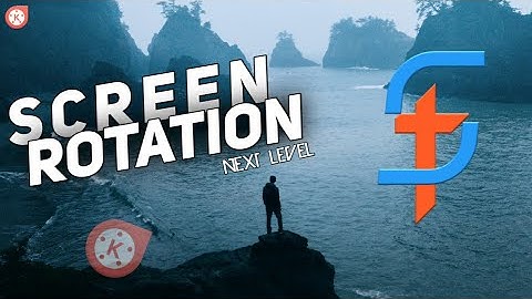 Next level screen rotation effects in kinemaster || kinemaster tutorial || tech support