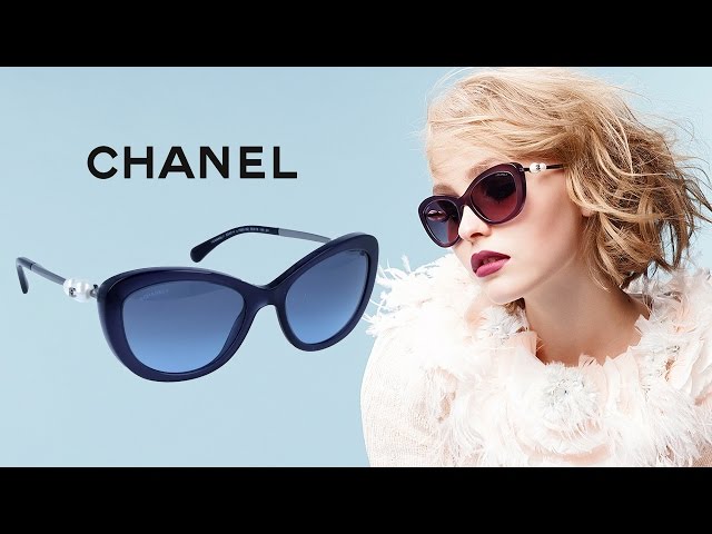 chanel pearl sunglasses cat eye