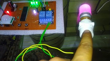 Project : Automatic smart light | Motion Sensor| How to Make Fingerprint Door Lock | Arduino Project