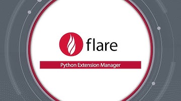 Installing Flare™ Python Extensions on Windows