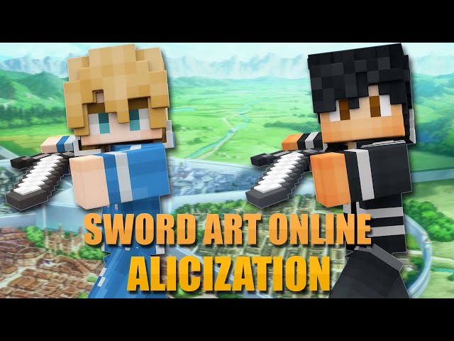 Sword Art Online: Alicization Comes to Life on This Minecraft Server