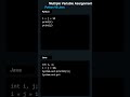 Multiple Variable Assignment in Python 🔥 | Learn Coding Fast