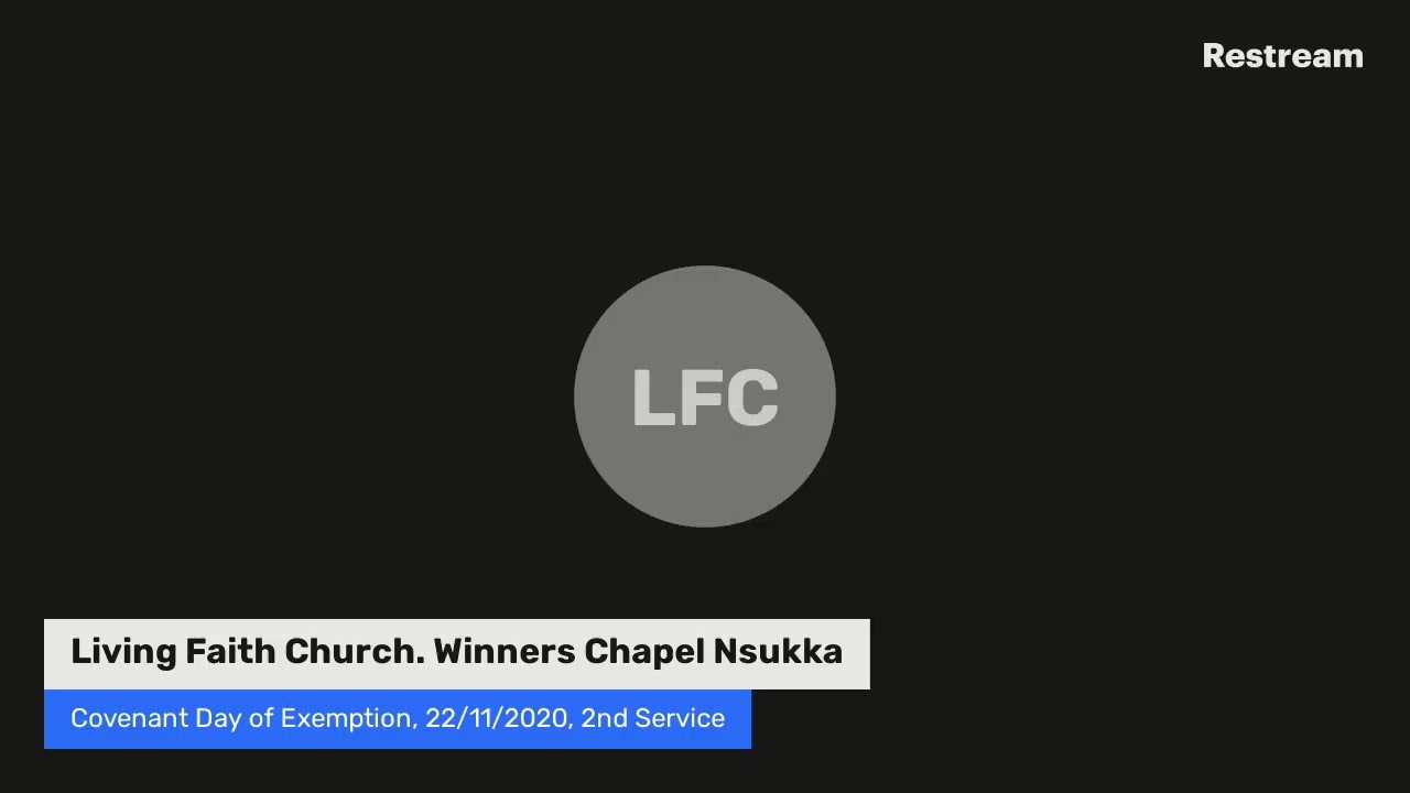 Living Faith Church Winners Chapel Nsukka YouTube