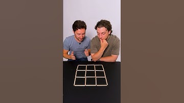 Remove 4 MATCHSTICKS To Make 5 SQUARES!