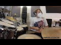 Claudio sparta plays uptown funk drum cover  dario li voti drum school 2021