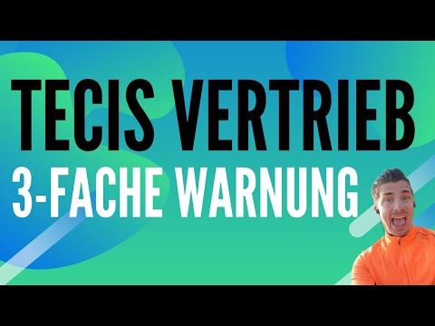 Tecis Vertrieb Erfahrungen - 3-fache Kritik für Berater (Bewertung & Warnung)