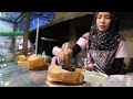 Cooking Thai Street Food: Street Food Vendors in Thailand. Shopping at a Thai Food Market