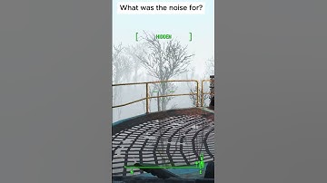 What was the noise for? #fallout #fallout4 #gaming #fallout4gameplay