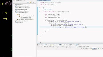 Java Nested If Example (in Arabic)