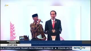 Reaksi Jokowi saat Seorang Kakek Salah Sebut Nama Dirinya