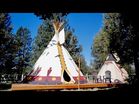 Nomadics Tipi Makers - Campground Teepee Model