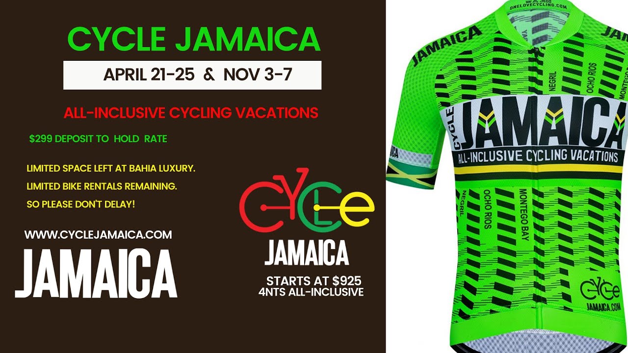 Cycle Jamaica Allinclusive cycling vacations YouTube