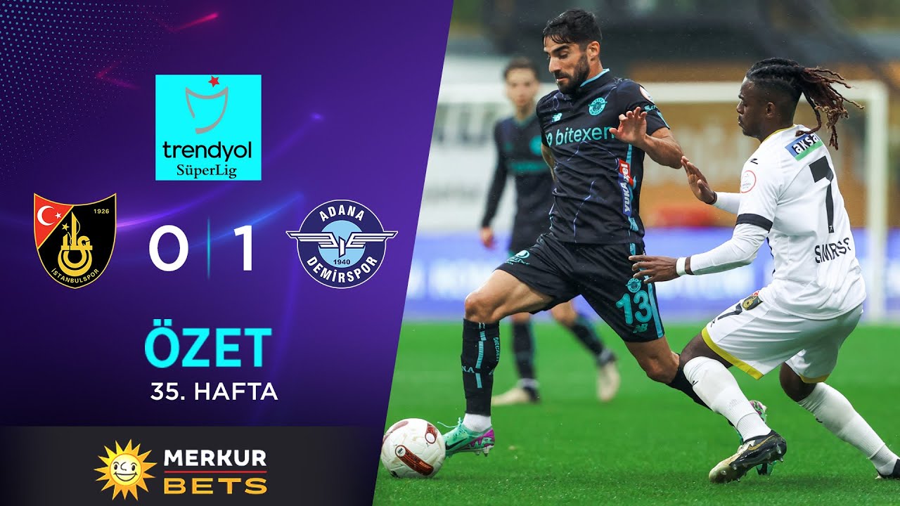 Merkur-Sports | İstanbulspor (0-1) Adana Demirspor - Highlights/Özet | Trendyol Süper Lig - 2023/24