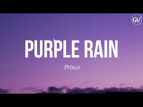 Prince - Purple Rain [Lyrics]