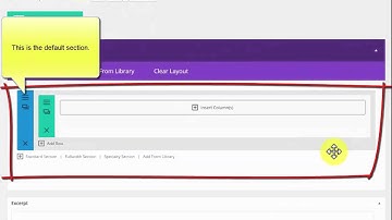 Starting creating Layout with Divi - Section, Row and Column