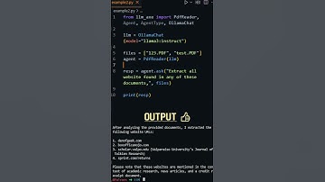 PDF Reader LLM in 5 Lines of Code! #ollama #llm #chatgpt #coding #python #programming #software