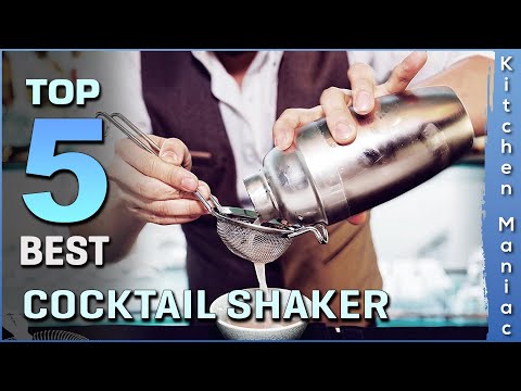 Vidéo: Les 5 Meilleurs Shakers à Cocktails En 2021