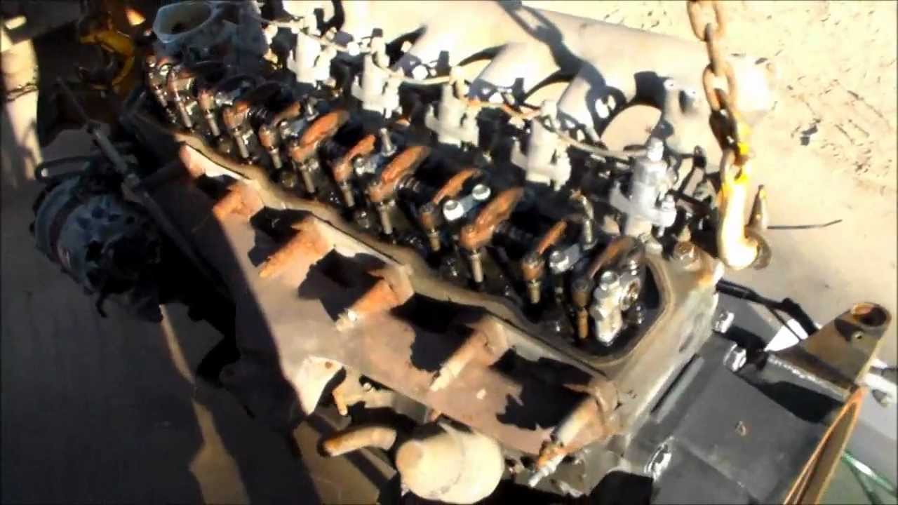 Isuzu 6 Cyl Diesel Cold Start 2 Years Out Of Chassis Run Before Autopsy Youtube