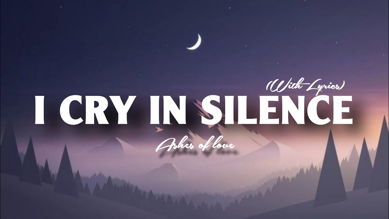 "Ashes of love – I Cry In Silence (Official Lyric Video) | Emotional Ballad”
