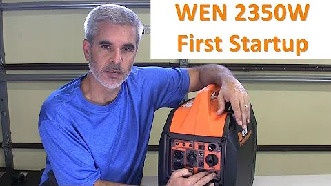 Powerful WEN56235i Generator: Watch the Thrilling Startup and Burn-in!