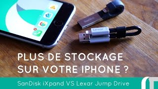 Test clefs USB pour iPhone et iPad | iXpand VS Jumpdrive c20i