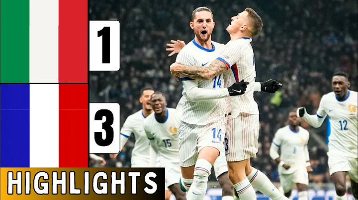 Italy Vs France 1-3 | EXTENDED HIGHLIGHTS | UEFA Nations League | Adrien Rabiot | Digne Freekick