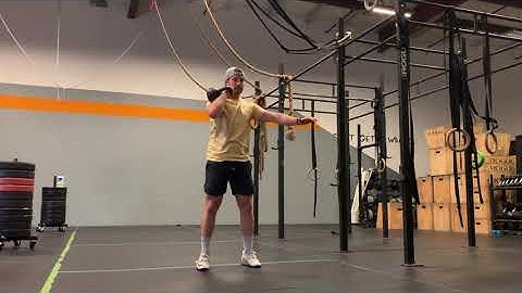 Offset Kettlebell Front Squat
