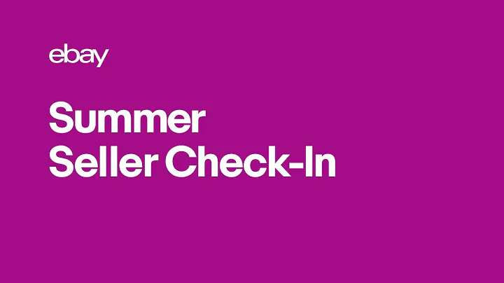 Summer Seller Check-In