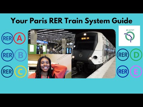 How to use the RER train system in Paris | RER A, B, C, D, E maps explained, + tips and tricks