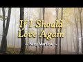If I Should Love Again - Barry Manilow (KARAOKE VERSION)