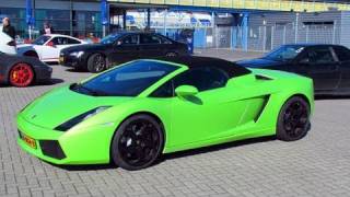 Lamborghini Gallardo Spyder on Track @ TT Circuit Assen [720P HD] Ride In A Lamborghini Gallardo On Tt Circuit Assen