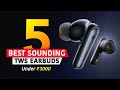 Best Earbuds Under 2000 to 3000 Rs ⚡️ 5 Best TWS Earbuds for Music (2023) Budget Bluetooth Earphones