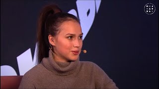 Алина Загитова Марафон «Молодежь Москвы»  Интервью  Alina Zagitova 2021 12 24 Moscow Youth Interview