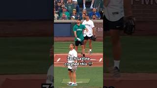 Zach LaVine Made it Look Easy at the MLB Celebrity All-Star Game